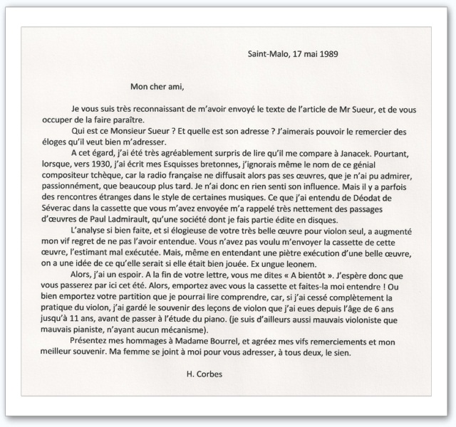 Hippolyte Corbes à Yvon Bourrel-17 mai 1989 copie