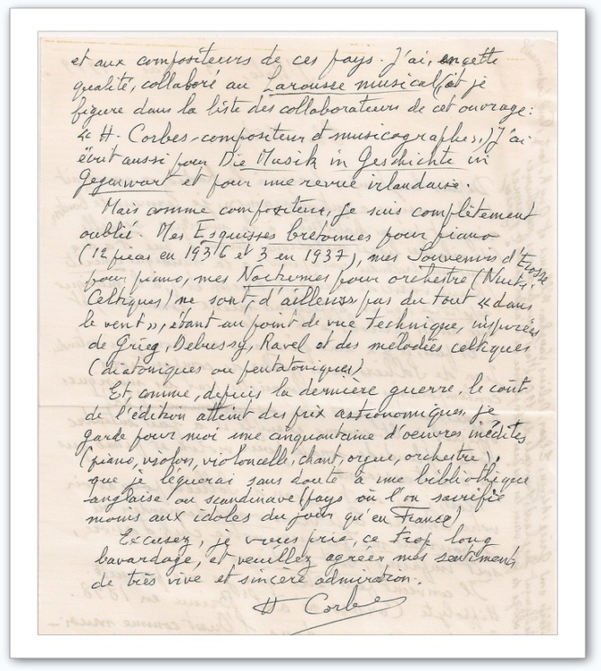 H. Corbes à Yvon Bourrel-01/05/1979 verso