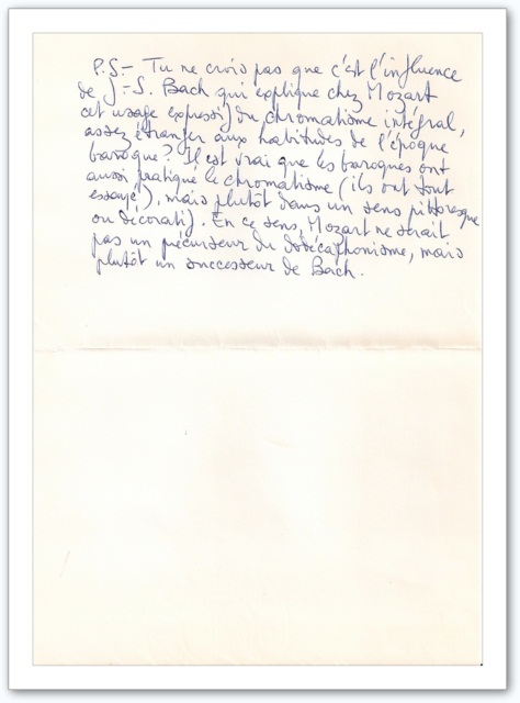 Jean de Solliers-22 février 75-Post scriptum