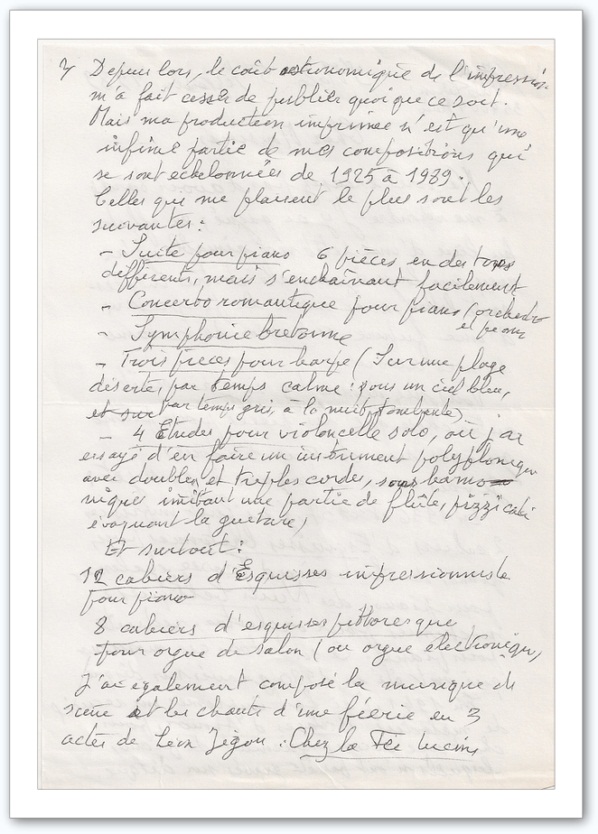 Hippolyte Corbes à J-M Sueur 05/09/1989 page 2