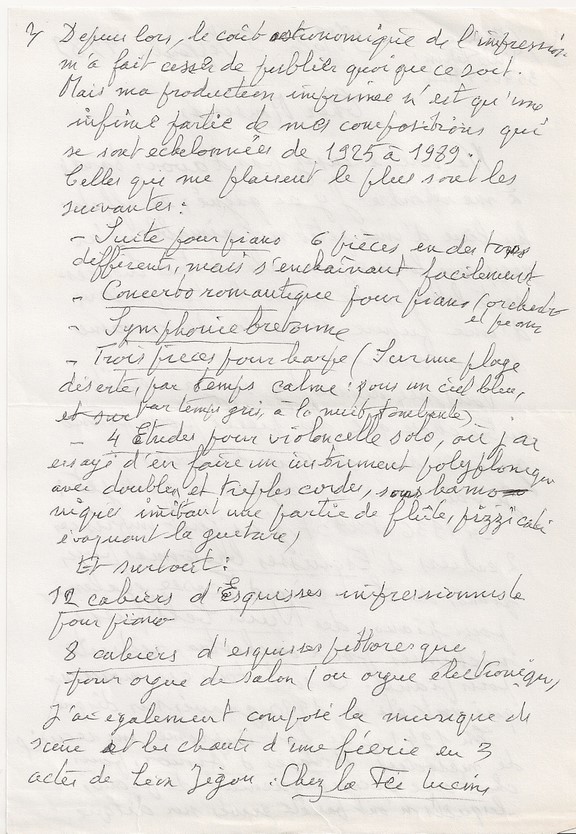 Hippolyte Corbes à J-M Sueur 05/09/1989 page 2