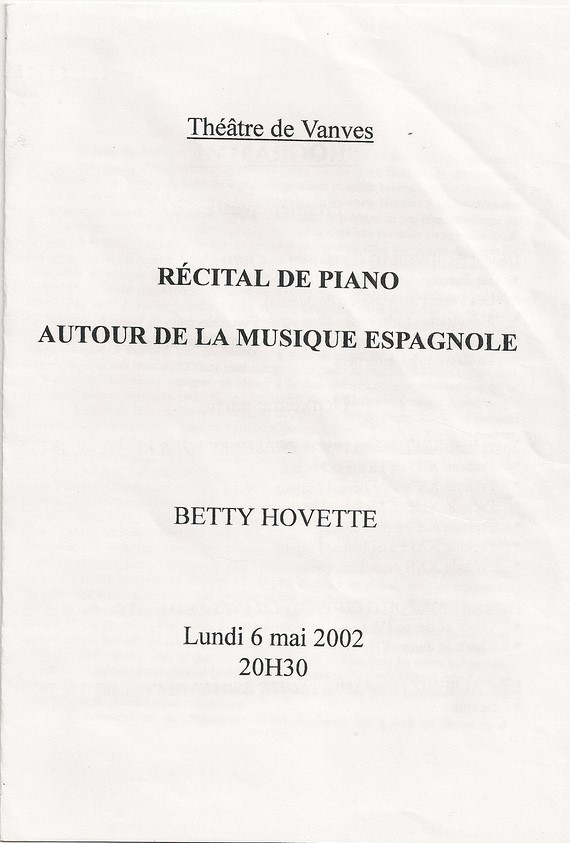 Minstrels-Concert 2002