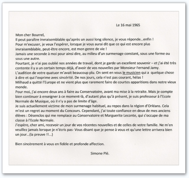 Simone Plé Caussade à Yvon Bourrel-copie